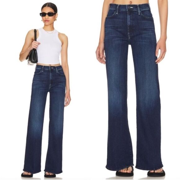 NWT MOTHER The Hustler Roller Sneak in Off Limits Wash Size 31 - Picture 1 of 16